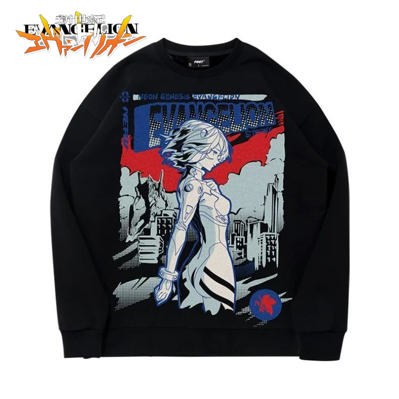 Women'S Shoes Rei - Camiseta estilo japonés de anime EVA