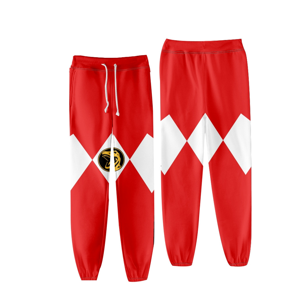 Women Shoes Joggers - Juego Mighty Morphin 3D Joggers pantalones
