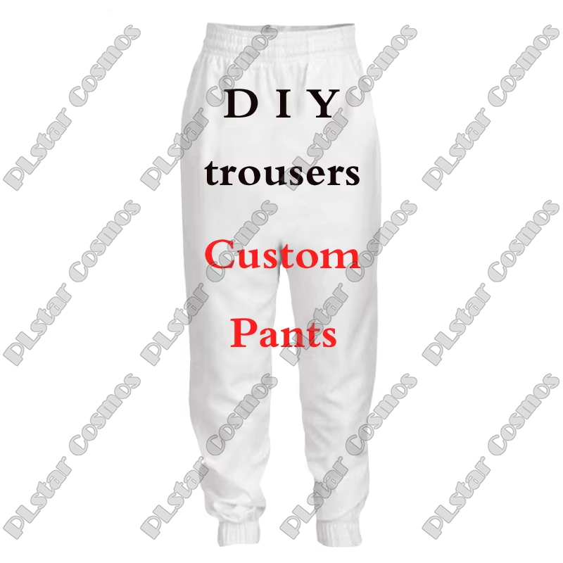 Women Shoes Joggers - Pantalones con estampado 3D DIY de