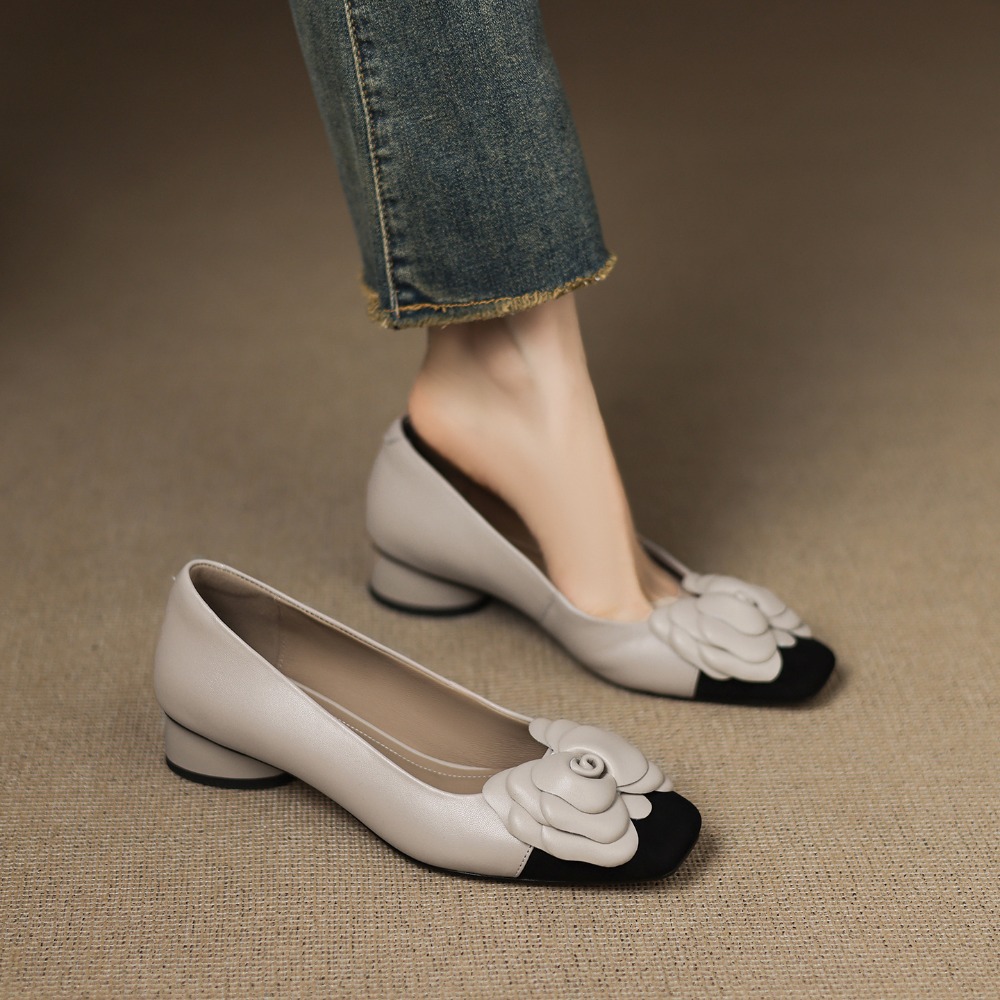 Zapatos individuales de flores - Women Shoes With Heels reseña y precio