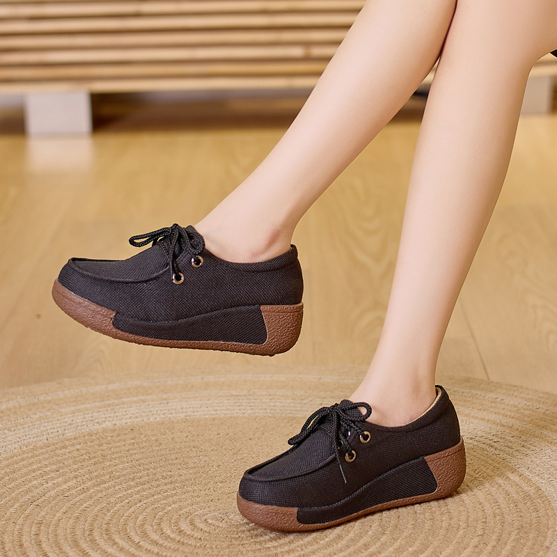 Mocasines de Plataforma con Pu - Women'S Shoes For Fall reseña y precio