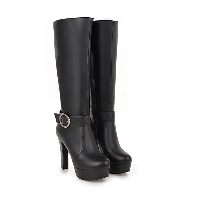 Botas hasta la rodilla para mu - Zip Up Boots Short reseña y precio