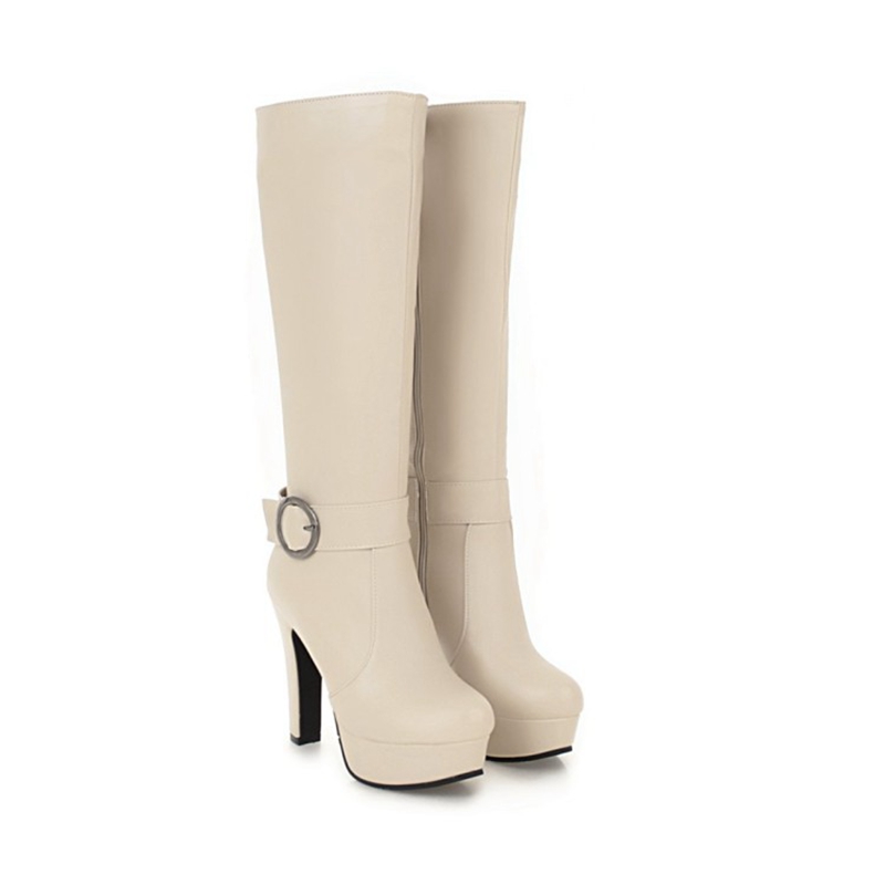 Botas hasta la rodilla para mu - Zip Up Boots Short reseña y precio