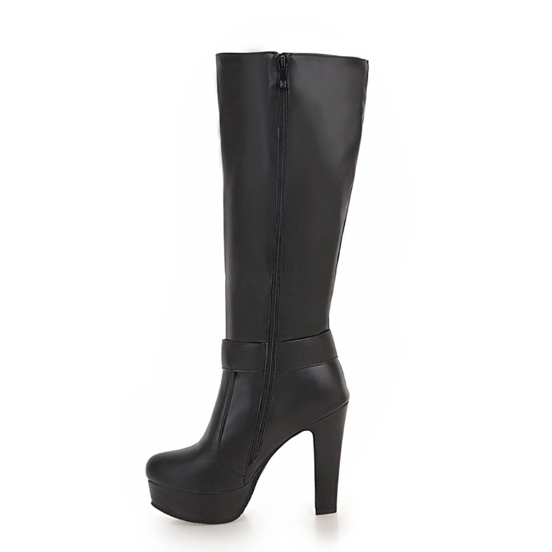Botas hasta la rodilla para mu - Zip Up Boots Short reseña y precio