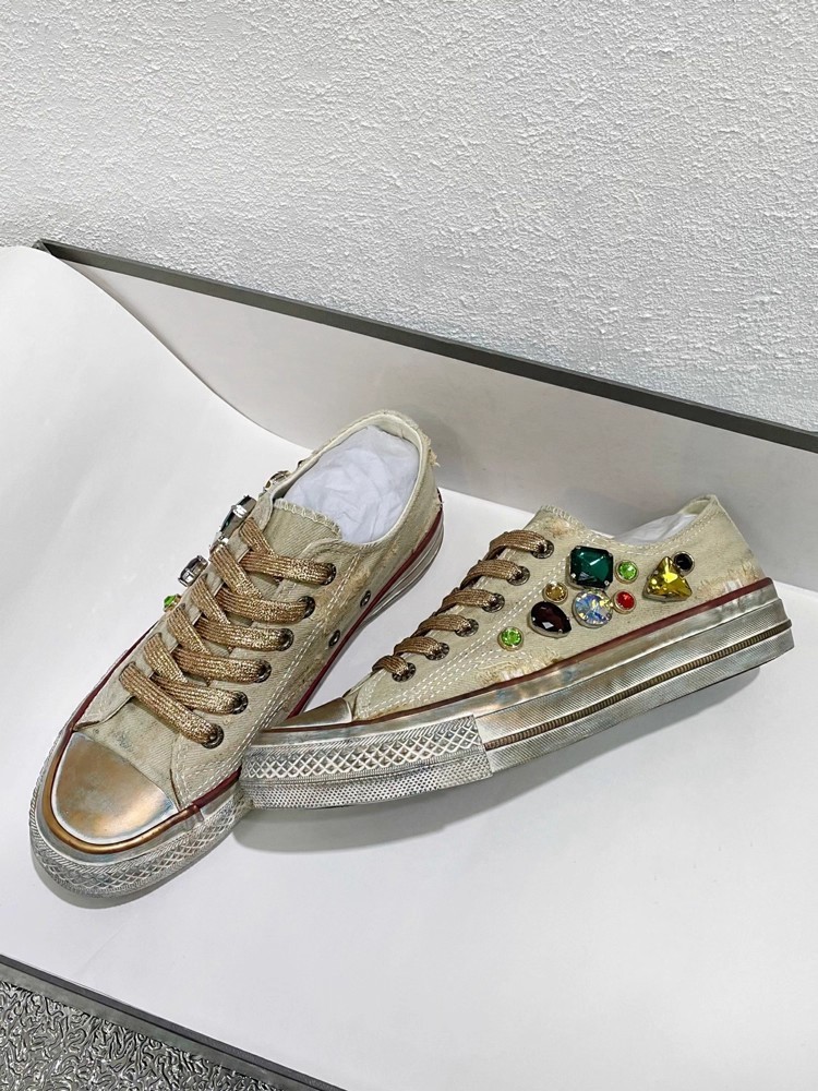 Zapatos de lona con cordones d - Women Shoes Joggers reseña y precio