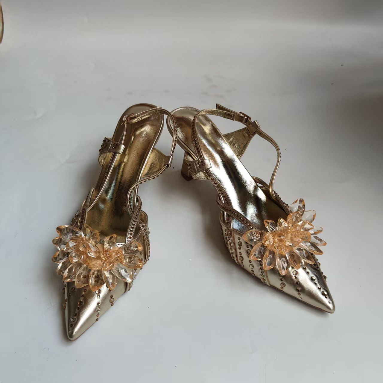Sandalias de tacón alto con pu - Women Shoes With Heels reseña y precio