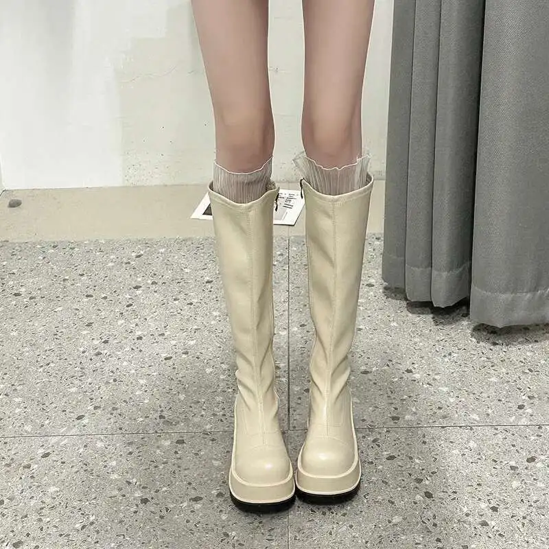 Botas altas Mujer Cabeza redon - Women'S Shoes For Fall reseña y precio