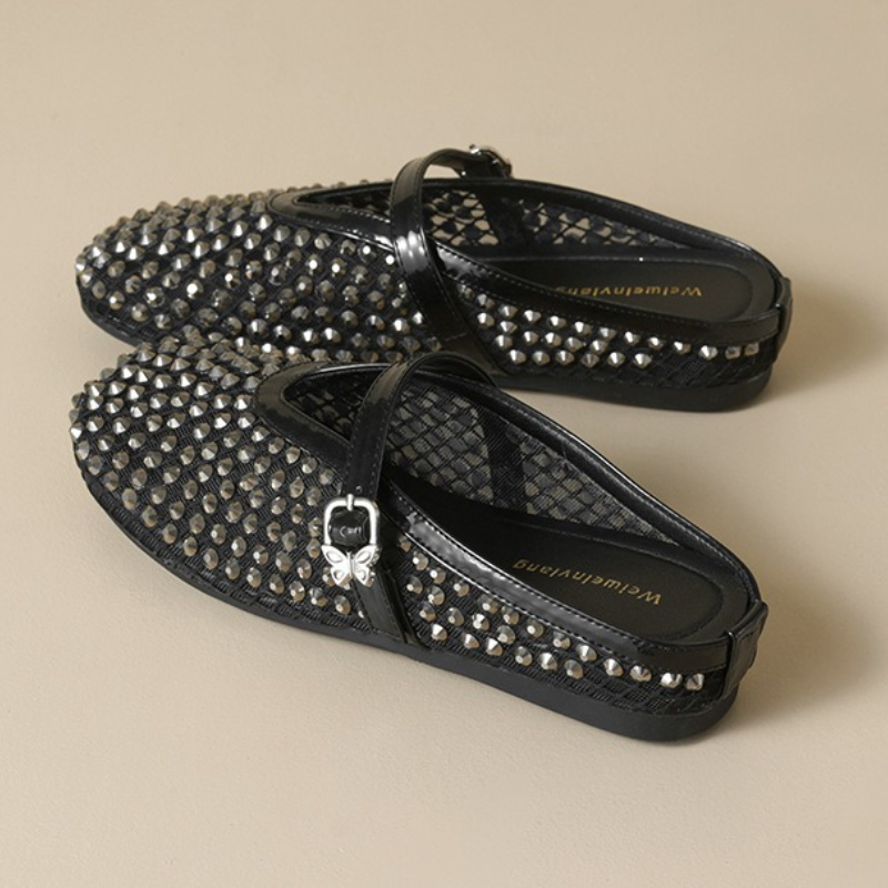 Zapatillas de marca de malla c - Mule Slip On reseña y precio