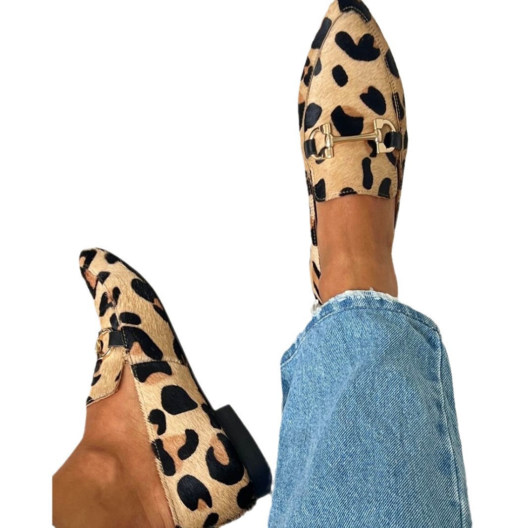 Zapatos de Mujer con Estampado - Mule Slip On reseña y precio