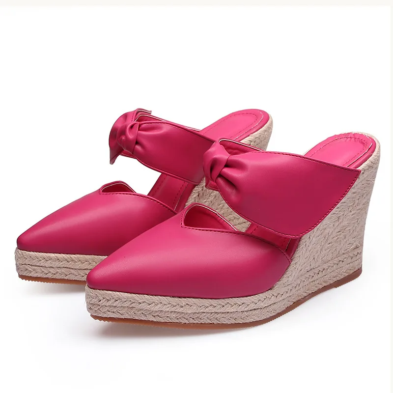 Sandalias de tacón alto para m - Espadrille Wedge Shoes reseña y precio