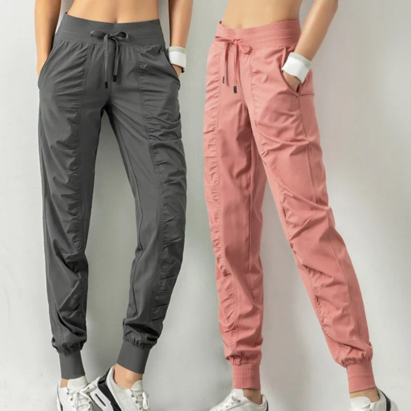 Pantalones de chándal de tela  - Women Shoes Joggers reseña y precio