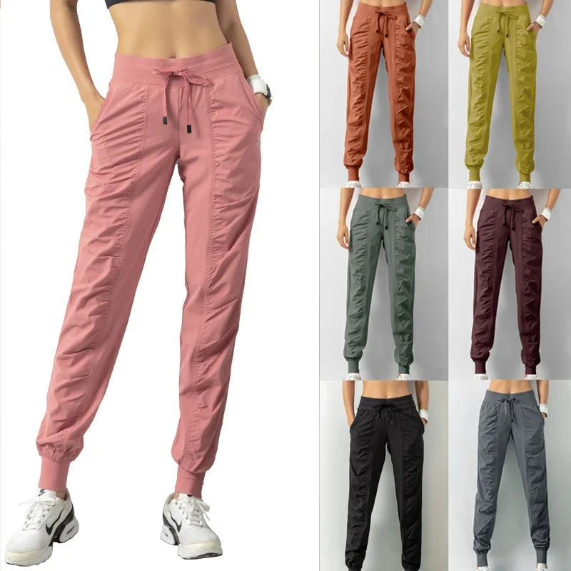 Pantalones de chándal de tela  - Women Shoes Joggers reseña y precio