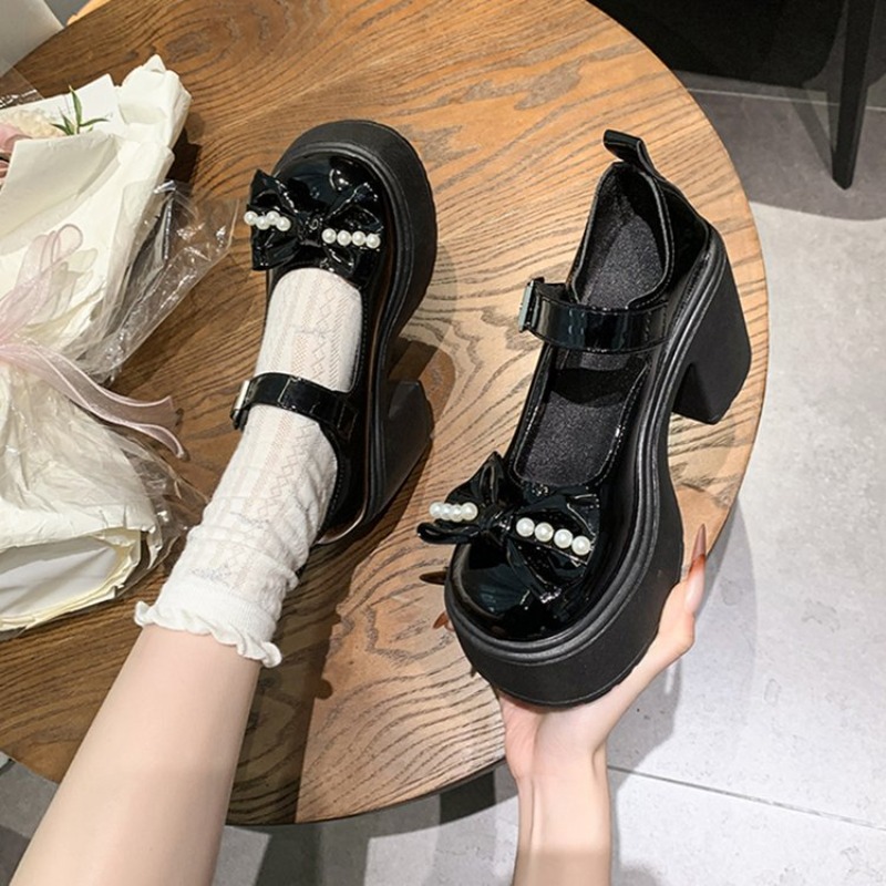 Zapatos Lolita 2026 Negros con - Women Shoes With Heels reseña y precio