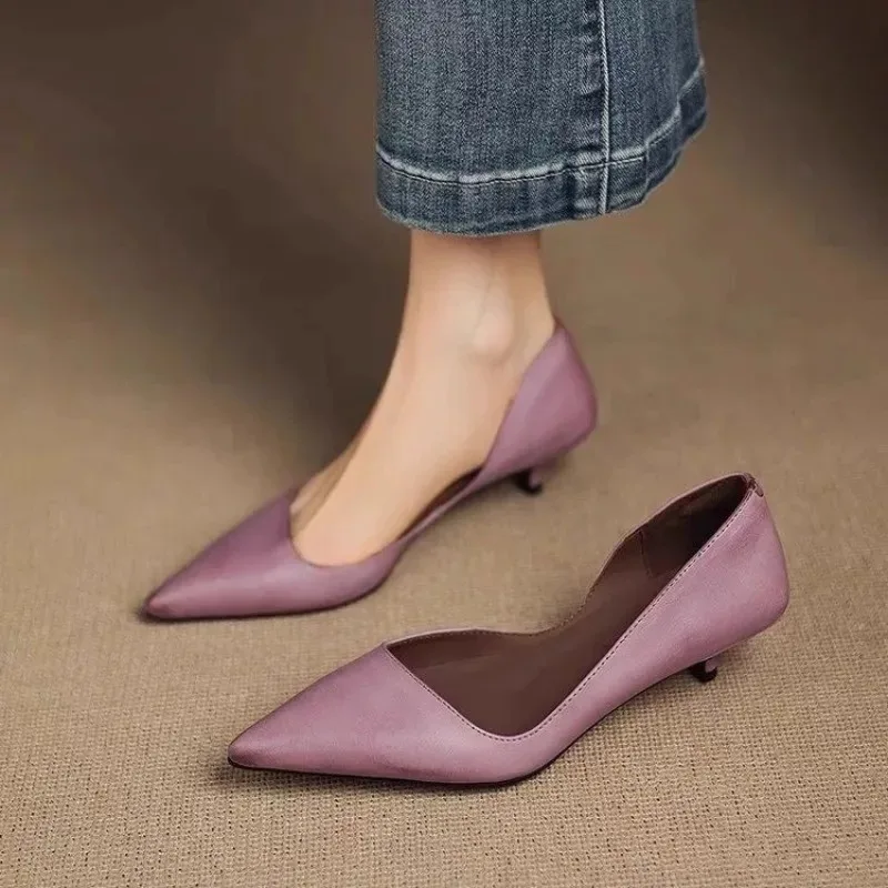 Tacones de aguja con punta est - Women Shoes With Heels reseña y precio