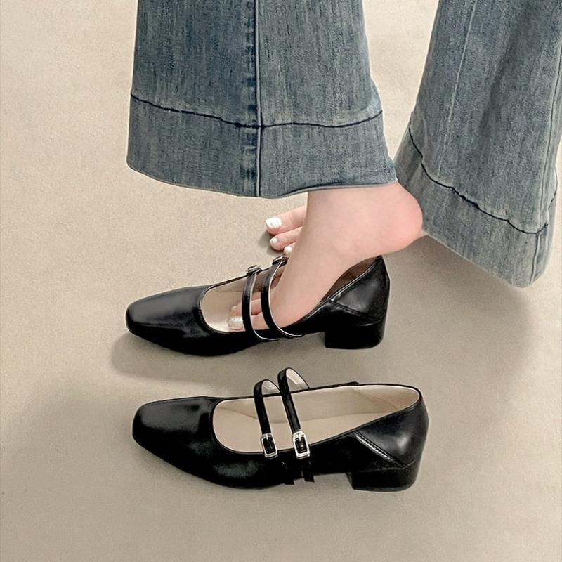 Zapatos Mary Jane plateados de - Women Shoes With Heels reseña y precio