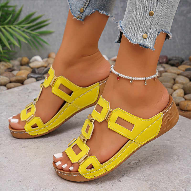 Zapatos de moda, sandalias par - Espadrille Wedge Shoes reseña y precio