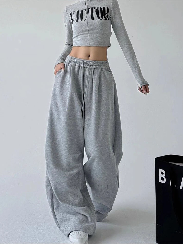 Pantalones Deportivos Anchos E - Women Shoes Joggers reseña y precio