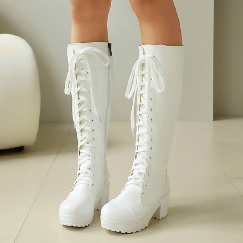 Botas de combate hasta la rodi - Zip Up Boots Short reseña y precio