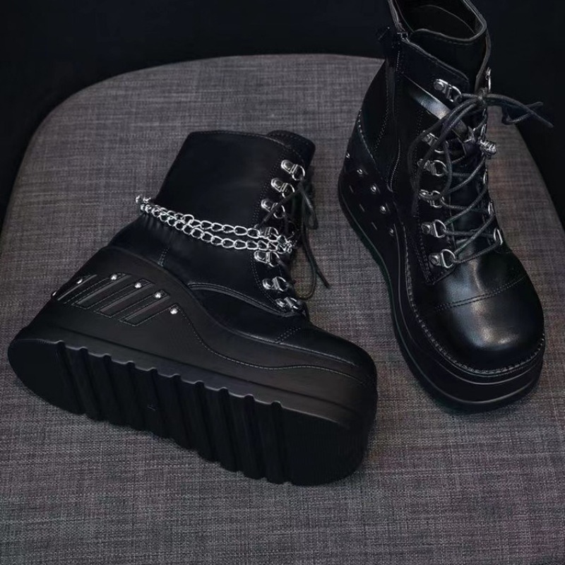 Botas de plataforma de estilo  - Women Shoes Ksa reseña y precio